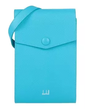 Сумка через плечо Dunhill, бирюзовый