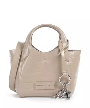 Сумка через плечо Durini 24 из искусственной кожи Emporio Armani, бежевый