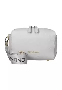 Сумка через плечо, двусторонняя молния, эмблема, женская Valentino by Mario Valentino, цвет Perla