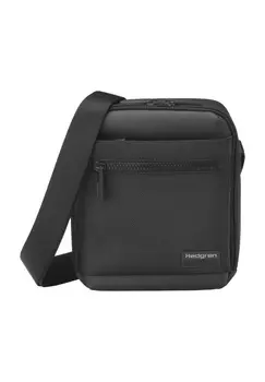 Сумка через плечо, двусторонняя молния, RFID-защита Hedgren, цвет Black Schwarz
