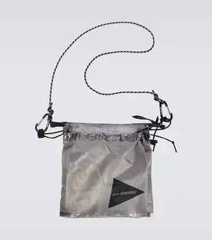 Сумка через плечо dyneema sacoche And Wander, серый