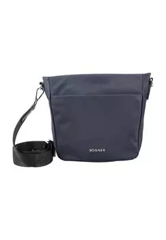 Сумка через плечо Джуна, молния, эмблема, женская BOGNER, цвет Darkblue