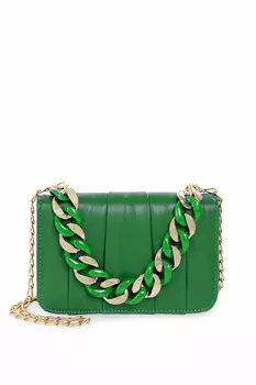 Сумка через плечо e Parigi Club, зеленый