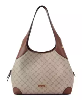 Сумка через плечо Eamon Large Nine West, коричневый