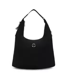 Сумка через плечо Eanna Zip Medium с застежкой-молнией черного цвета Kipling, черный