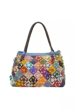 Сумка через плечо ebeeza, разноцветный