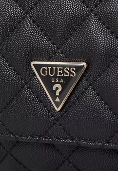Сумка через плечо ECO CARLY XBODY FLAP Guess, черный