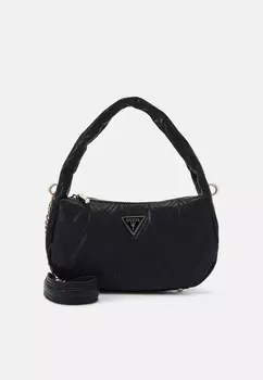 Сумка через плечо EDA TOP ZIP SHOULDER BAG Guess, черный