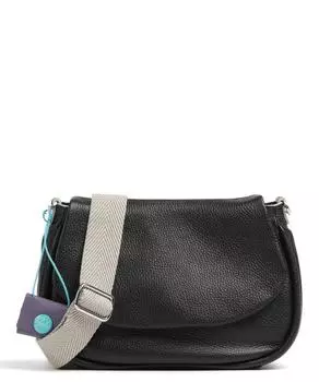 Сумка через плечо Elda M из зерненой телячьей кожи. Gabs, черный