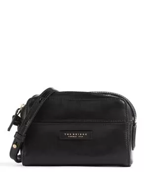 Сумка через плечо Elettra из мелкозернистой яловой кожи. The Bridge, черный