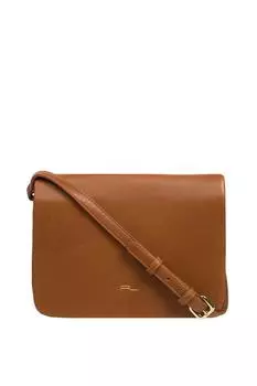 Сумка через плечо 'Ella' из кожи наппа Pure Luxuries London, коричневый