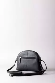 Сумка через плечо Elterwater из изогнутой кожи Lakeland Leather, черный