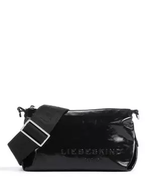 Сумка через плечо Elvira из мелкозернистой кожи. Liebeskind, черный