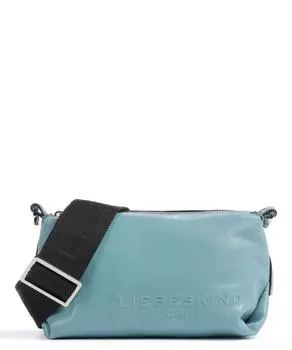 Сумка через плечо Elvira из зерненой кожи Liebeskind, синий