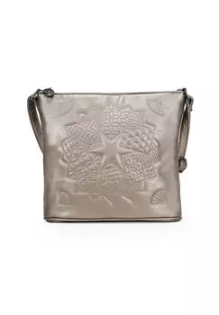 Сумка через плечо EMBROIDERED Bosanova, бронза