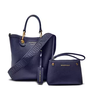 Сумка через плечо Emporio Armani + marsupio, темно-синий