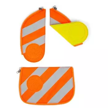 Сумка через плечо Ergobag Zubehr Cubo Light Sicherheitsset 3tlg. (bis Modell 2018), оранжевый