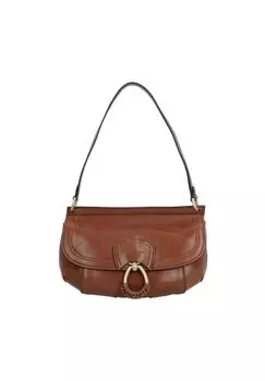 Сумка через плечо Erica кожаная 28 см THE BRIDGE, цвет Marrone