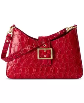 Сумка через плечо Esme Sriracha Vanderbilt из натуральной кожи, малая Brahmin, красный