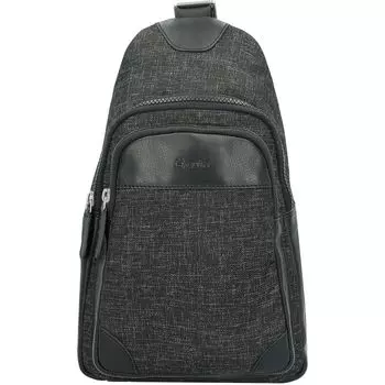 Сумка через плечо Esquire Recycled life 32 cm, антрацит