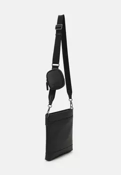 Сумка через плечо ESSENTIAL FLAT CROSSBODY SET KARL LAGERFELD, черный