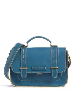 Сумка через плечо Ester из мелкозернистой яловой кожи. The Bridge, синий