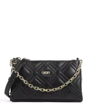 Сумка через плечо Evon из кожи ягненка Dkny, черный