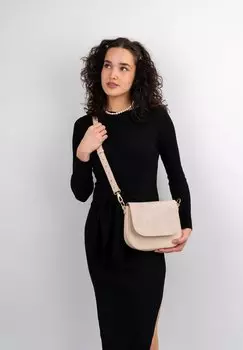 Сумка через плечо Expatri, бежевый