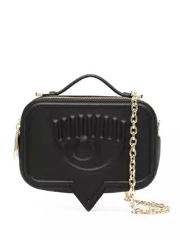 Сумка через плечо Eyelike на молнии Chiara Ferragni, черный