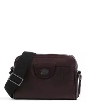 Сумка через плечо Fabio из зерненой коровьей кожи. The Bridge, коричневый