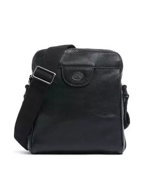 Сумка через плечо Fabio из зерненой коровьей кожи. The Bridge, синий