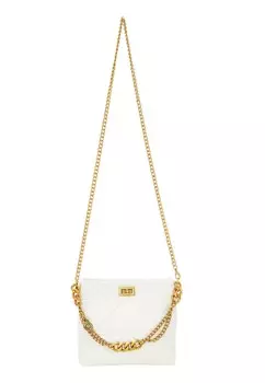 Сумка через плечо faina, белый