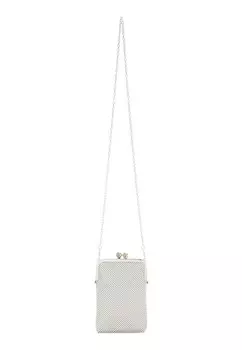 Сумка через плечо faina Crossbody Bag, серебряный