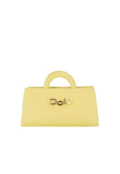 Сумка через плечо faina Henkeltasche Aus Leder, цвет Zitron