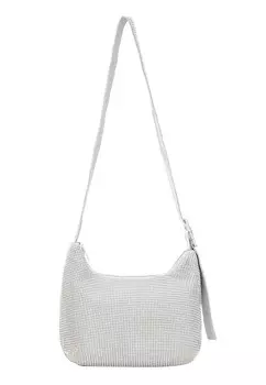 Сумка через плечо faina Shoulder Bag, серебряный