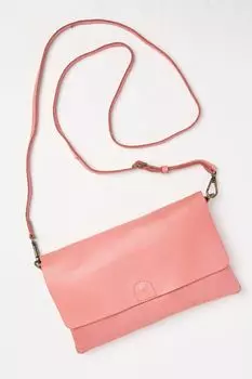 Сумка через плечо Fatface elena на запястье Fat Face, розовый