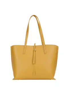 Сумка через плечо FELIPA Leder Shopper, цвет Senf