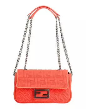 Сумка через плечо Fendi, оранжевый