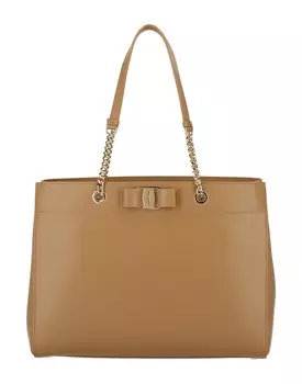 Сумка через плечо Ferragamo, бежевый