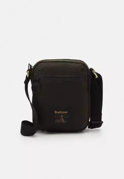 Сумка через плечо FIELD CROSSBODY BAG UNISEX Barbour, оливковый