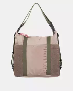 Сумка через плечо Field в серо-коричневых тонах Devota & Lomba, цвет Topo