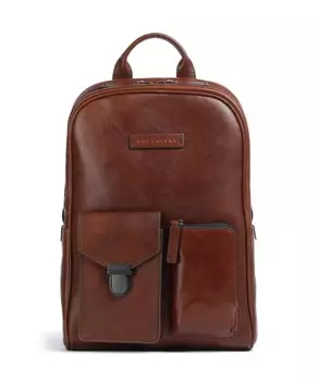 Сумка через плечо Filippo 13 дюймов из мелкозернистой яловой кожи. The Bridge, коричневый