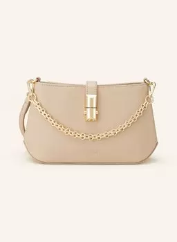 Сумка через плечо фиолетовая Seidenfelt, бежевый