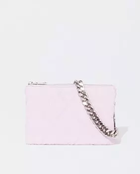 Сумка через плечо фиолетового цвета с застежкой-молнией и ручкой-цепочкой Parfois, фиолетовый