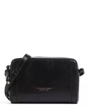 Сумка через плечо Fiona из мелкозернистой яловой кожи. The Bridge, черный