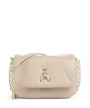 Сумка через плечо Fly Puffy из козьей кожи Patrizia Pepe, бежевый