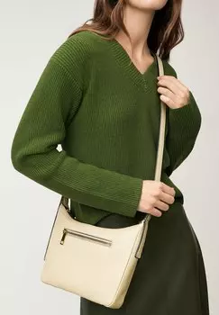 Сумка через плечо Fossil, бежевый