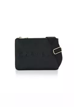 Сумка через плечо FRAME DOUBLE POUCH Carvela, черный