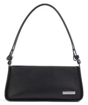 Сумка через плечо Francisco S из мелкозернистой кожи Liebeskind, черный