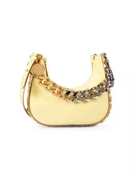Сумка через плечо Frayme из веганской кожи Stella Mccartney, желтый